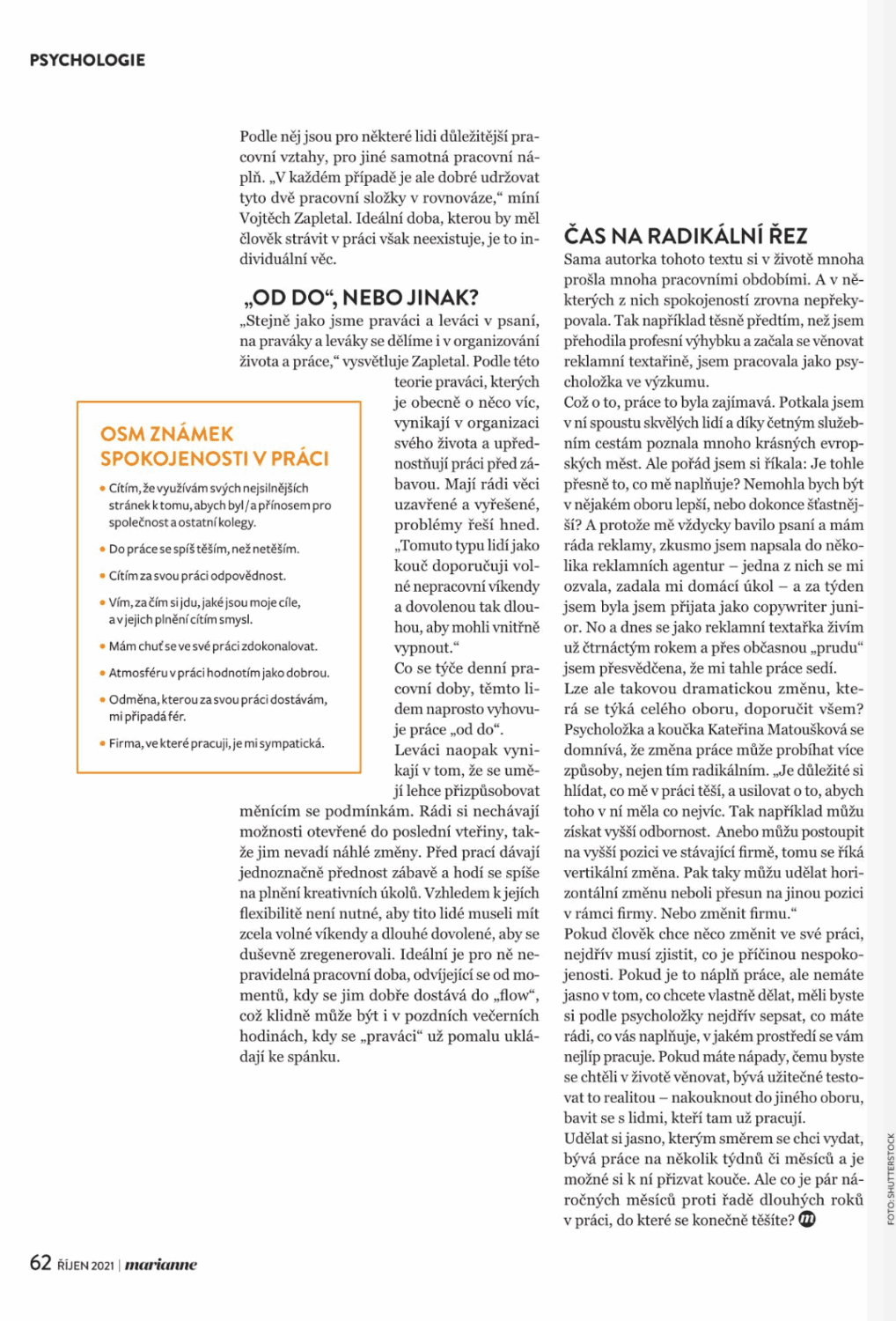 Rozhovor pro Marianne 4